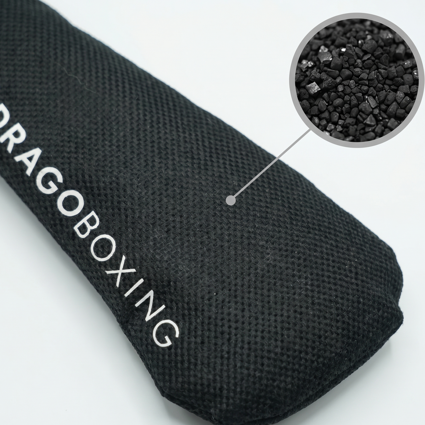 Drago deodorizer mesh close-up with charcoal fill detail (option B)