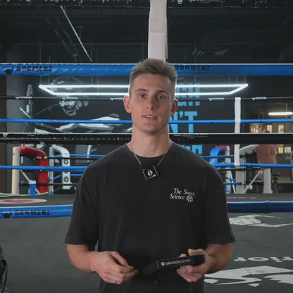 Drago Roller rolling two hand wraps in 30 seconds demonstration