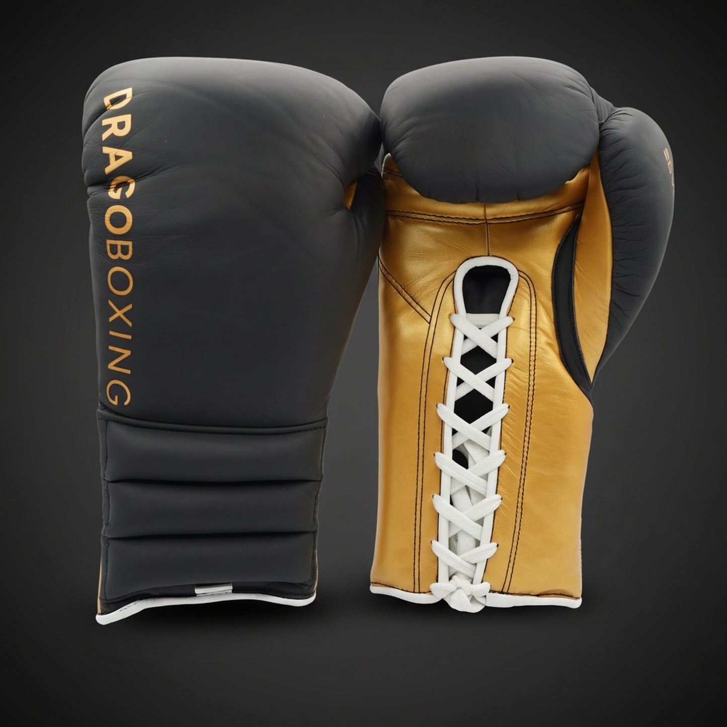 Drago Sovereign S-1 Sparring Gloves - Black/Gold