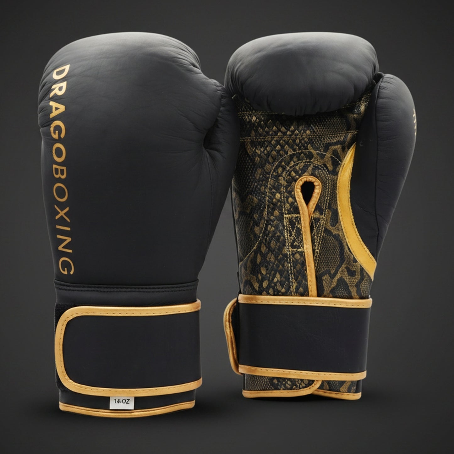 Drago Titan T-1 Training Gloves - Black/Gold
