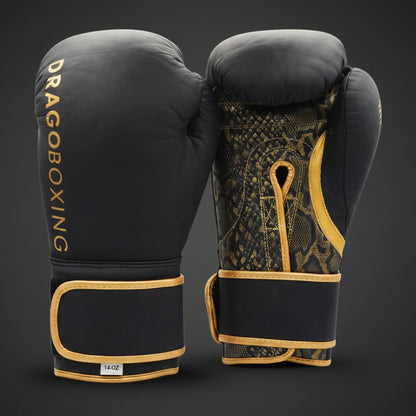 Drago Titan T-1 Training Gloves - Black/Gold