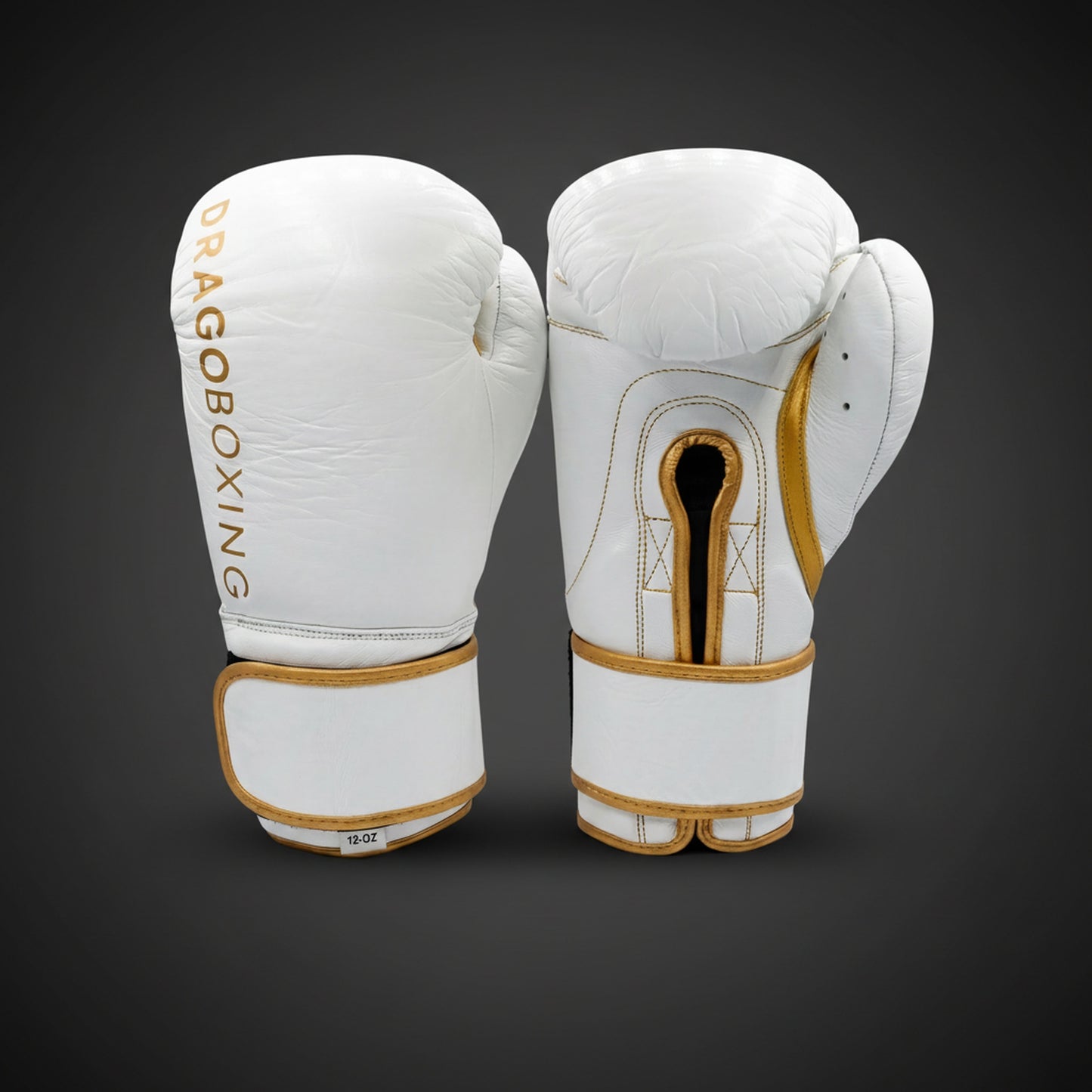 Drago Titan T-1 Training Gloves - White/Gold