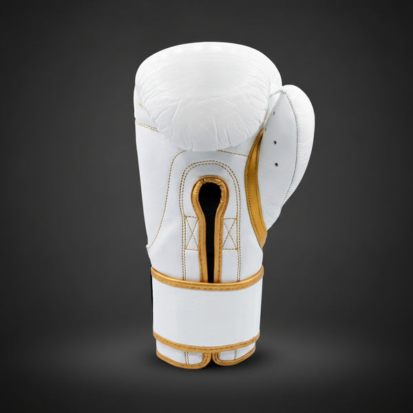 Drago Titan T-1 Training Gloves - White/Gold